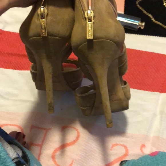 Jimmy Chool suede heels size 38 - Picture 5 of 8